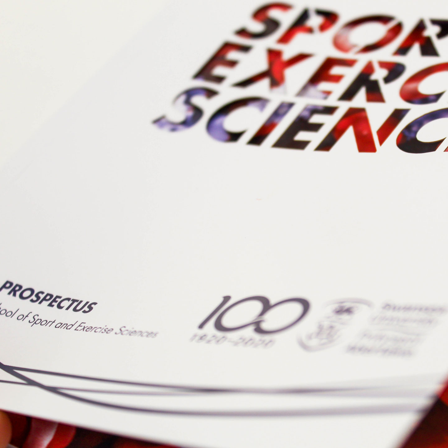 Swansea University Sport Science Prospectus Cover