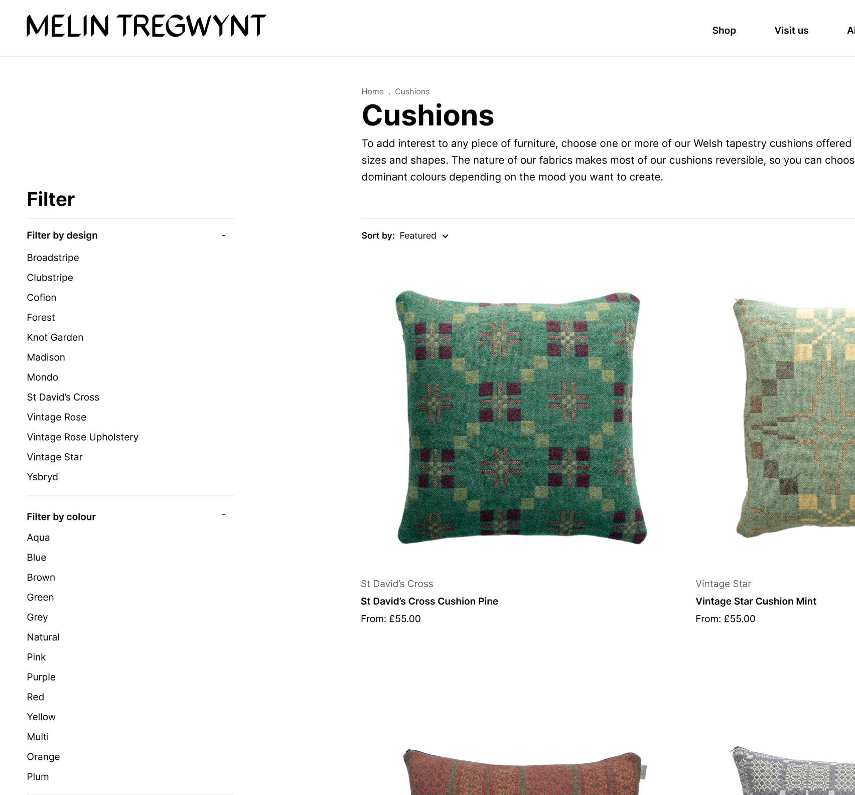 Cushions collection