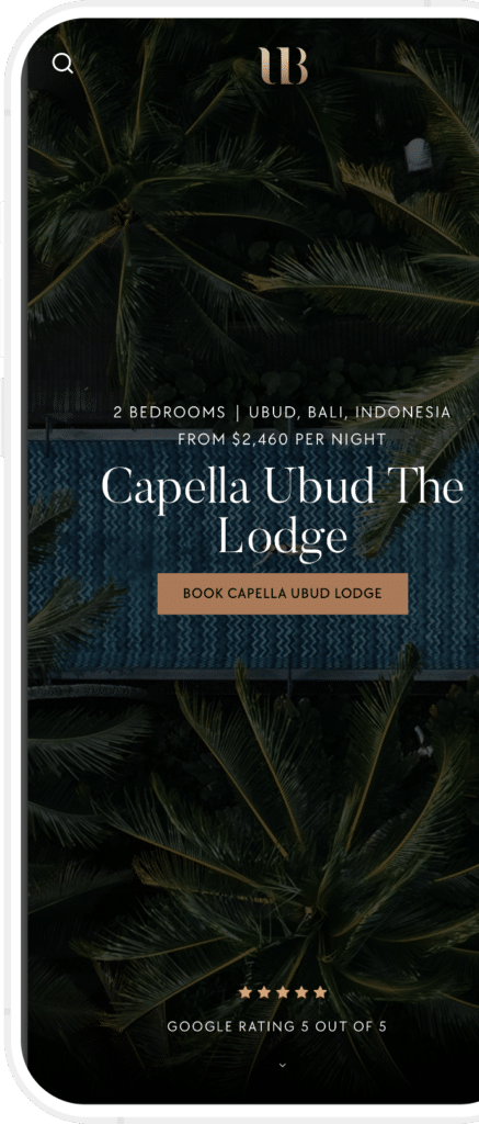 Ultimate Bali Capella Ubud Lodge Mobile