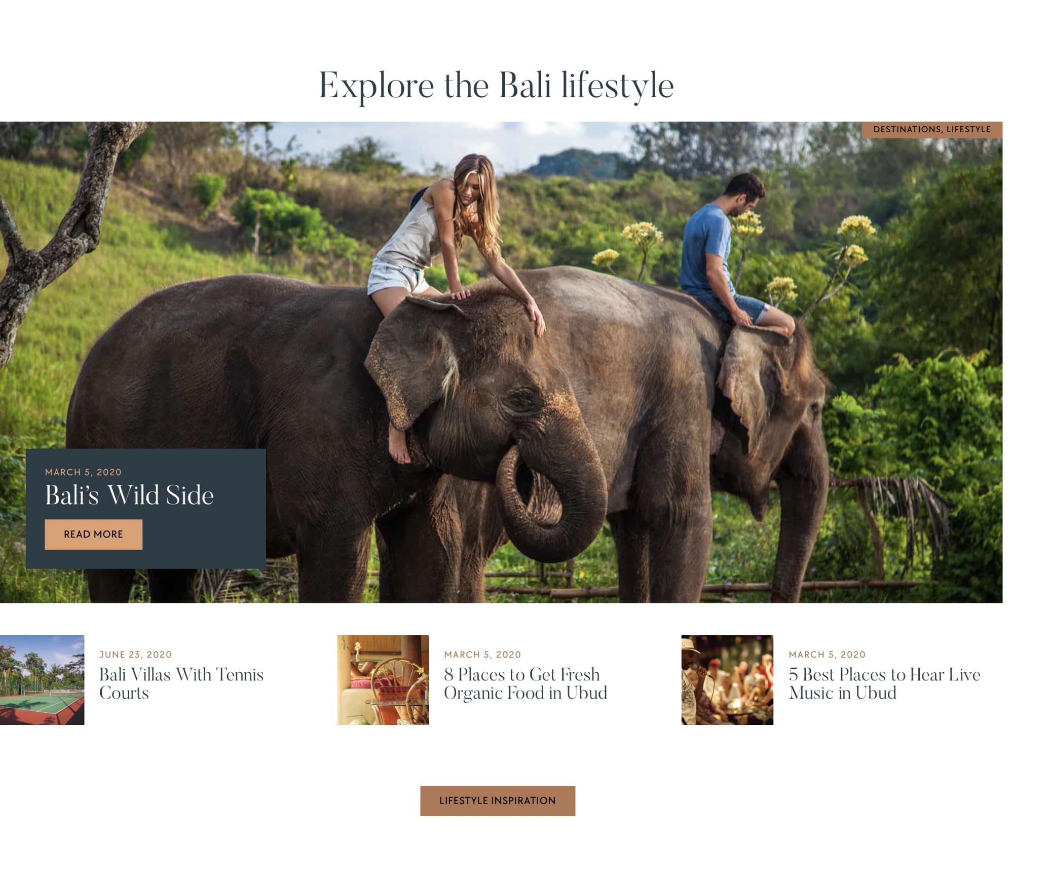 The travel blog on Ulitmate Bali