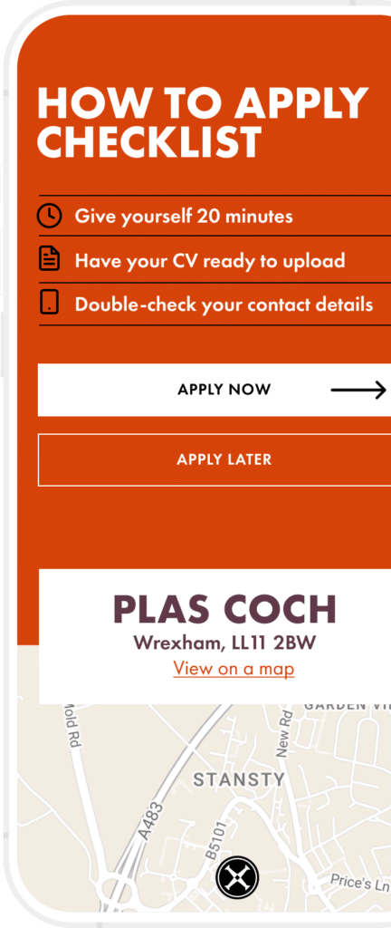 How to apply at Marston's