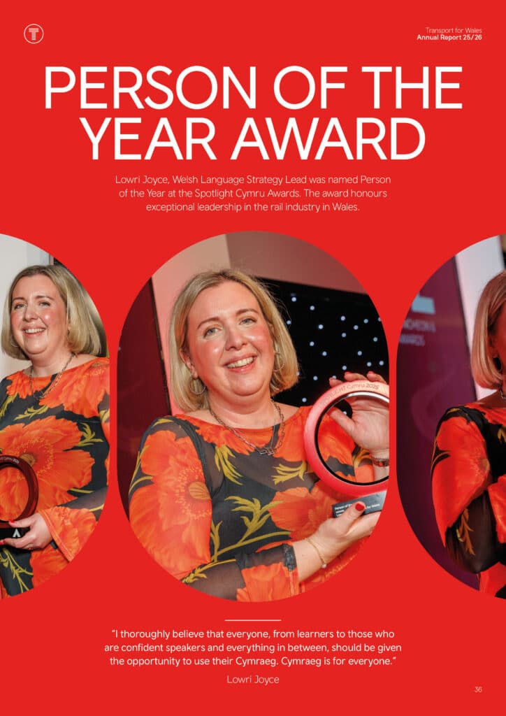 TfW Person of the Year award